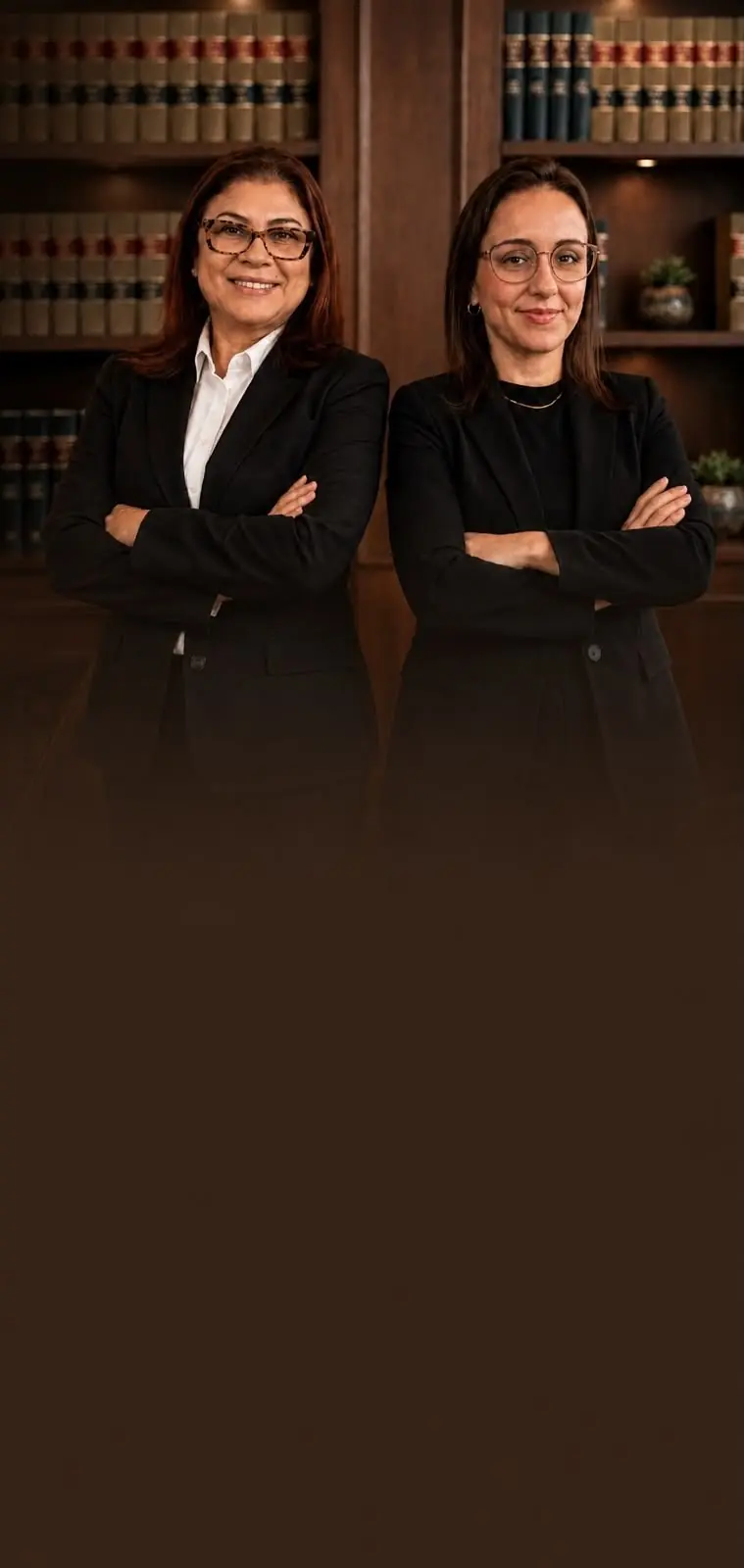 Dra. Margarete Izidoro e Dra. Gisele Salguette, sócias-fundadoras